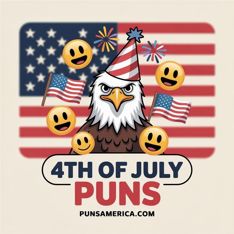 199+ 4th of July Puns - Punsamerica