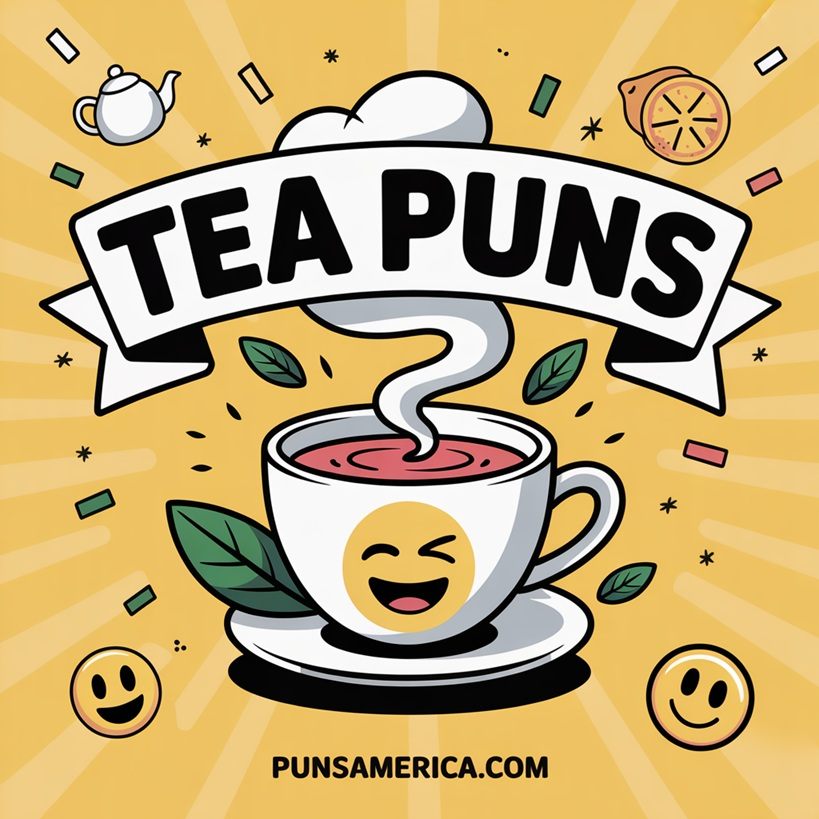 199+ Funny Tea Puns - PunsAmerica