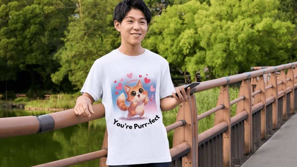 Cat Lover Puns Mockup T shirt