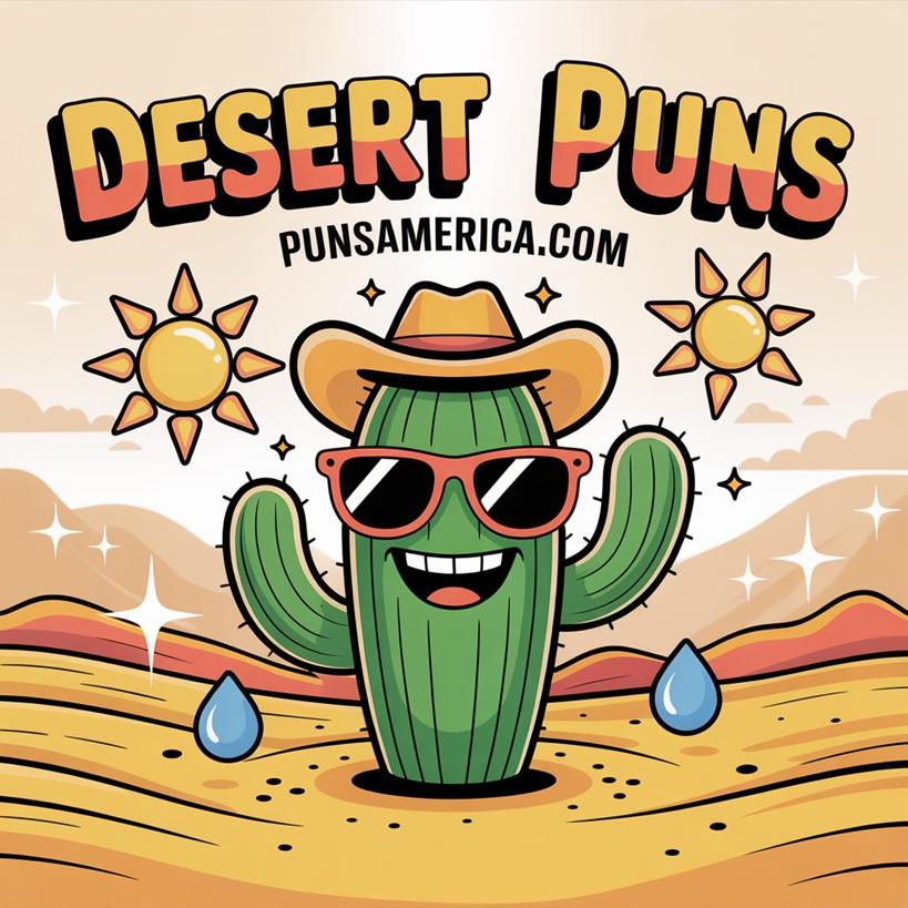 Don’t Be a Cactu-snooze These Desert Puns Are Un-Fir-gettable! 🌞🌵