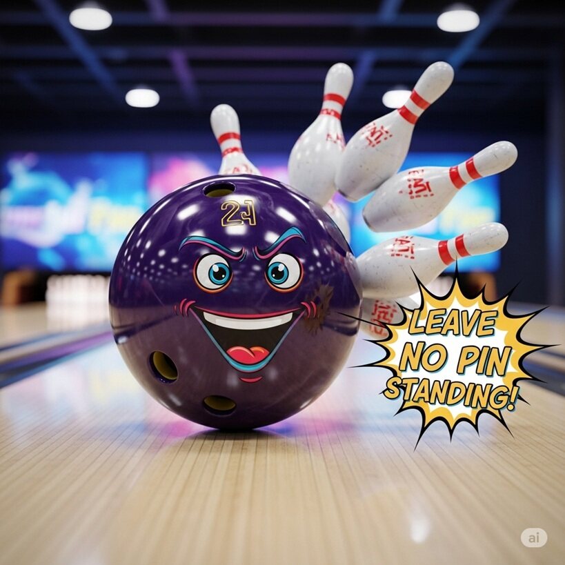 Full Strike Ball leave no pin standing