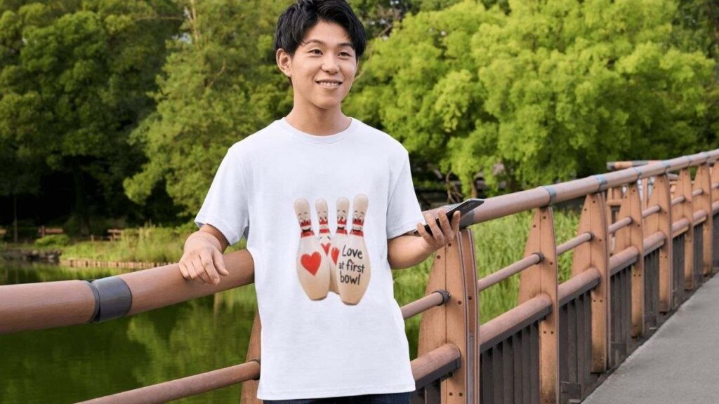 Love at first Ball Tshirt Mockup