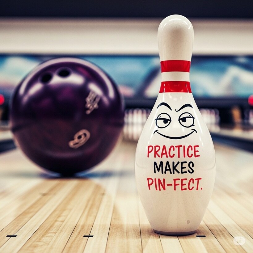 Missed the Last pin Practice makes Pin Fect