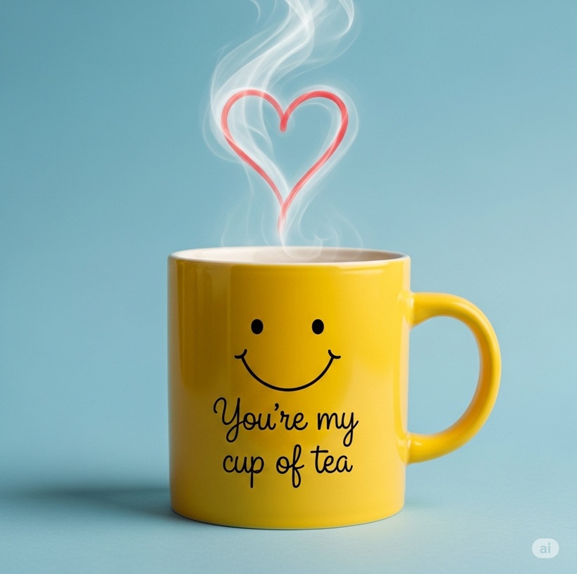 You are my Cup of Tea Punstagram and Mockup