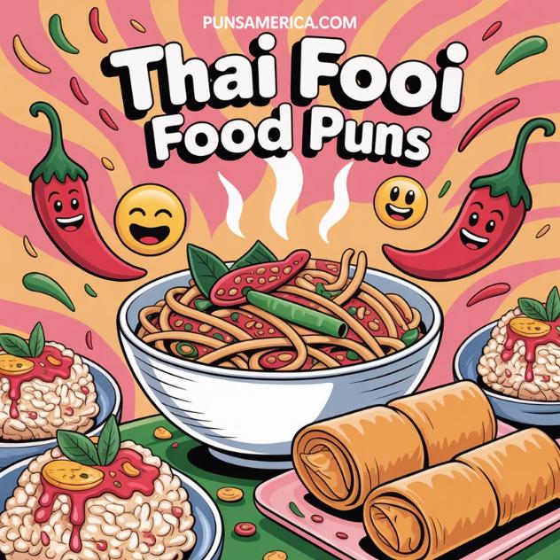 199+ Thai Food Puns - Punsamerica Hot and Spicy