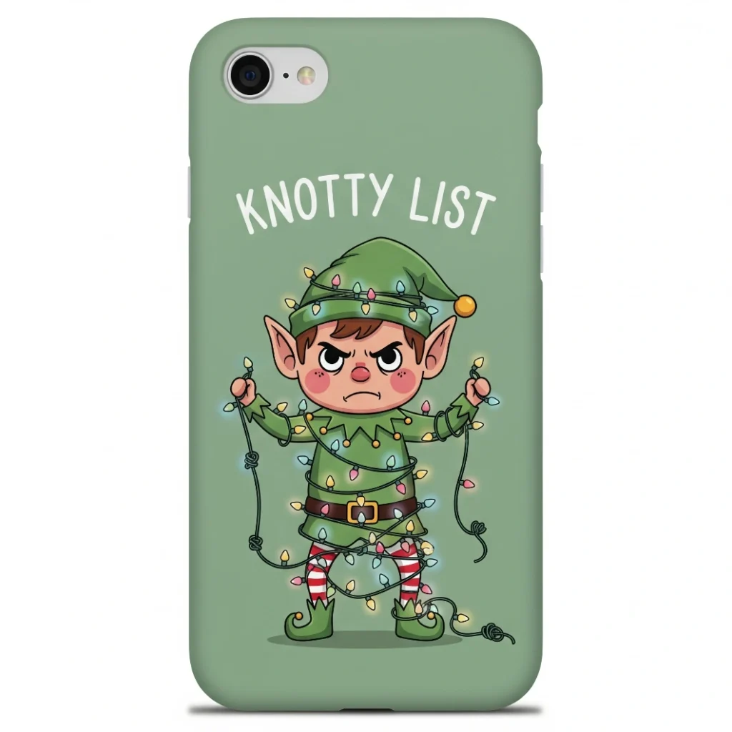 Knotty List Christmas Puns Phone Case | Puns America
