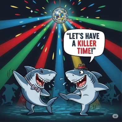 Lets Have A Killer Time Shark Puns | Puns America