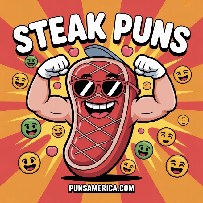 Grill Power! 199+ Steak Puns